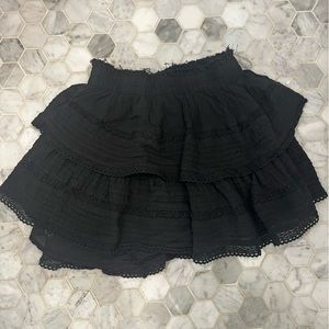 AERIE ROCK N RUFFLE SKIRT